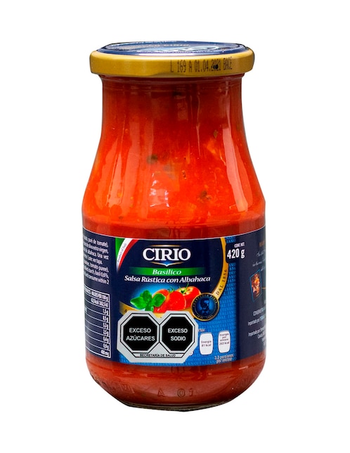Salsa rústica de albahaca 420 g 1