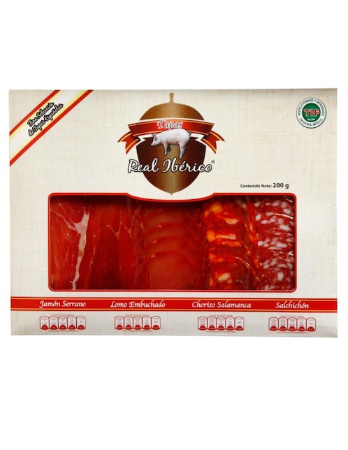 Selección de Tapas Españolas Real Ibérico 200 g