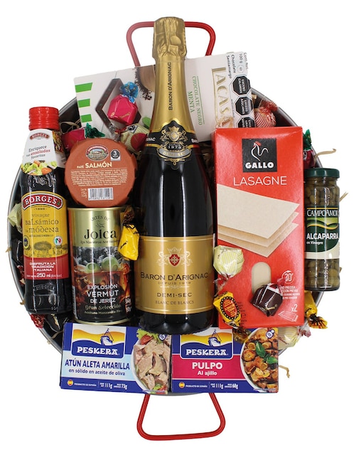 Arcón gourmet navideño