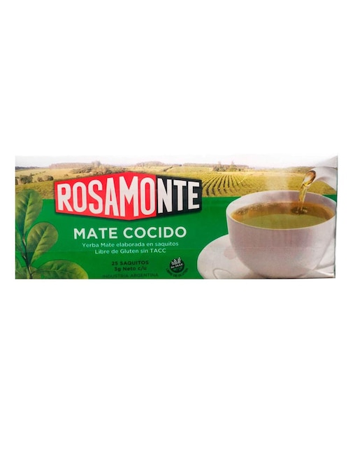 Yerba Mate cocido Rosamonte 75 g