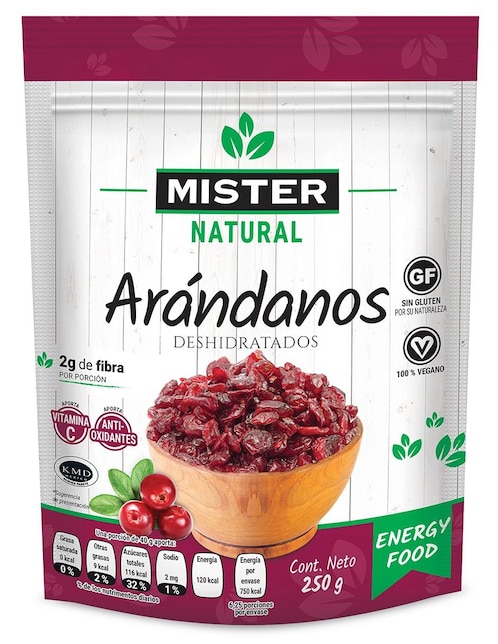 Arándanos deshidratados 250 g 1