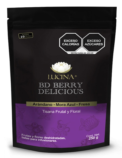 Tisana frutal Lucina 250 g BD Berry Delicious