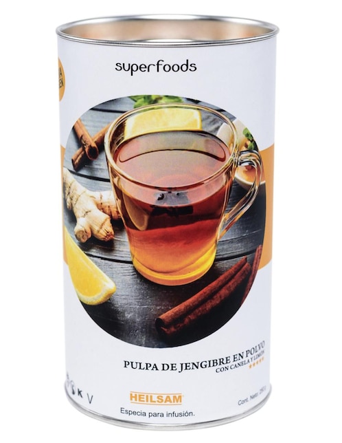 Pulpa de jengibre en polvo Heilsam 250 g