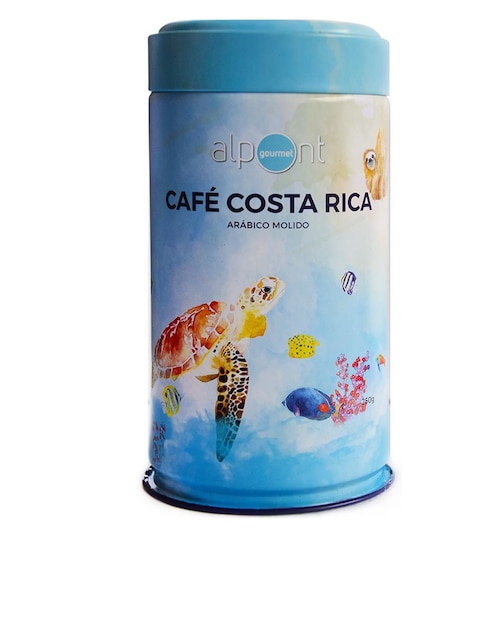 Café americano molido sabor natural de Costa Rica Alpont 250 g