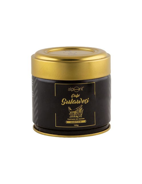 Café americano de grano sabor natural Alpont Sulawesi 100 g