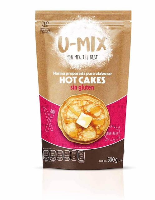Harina preparada U-Mix With The Best para hot kakes