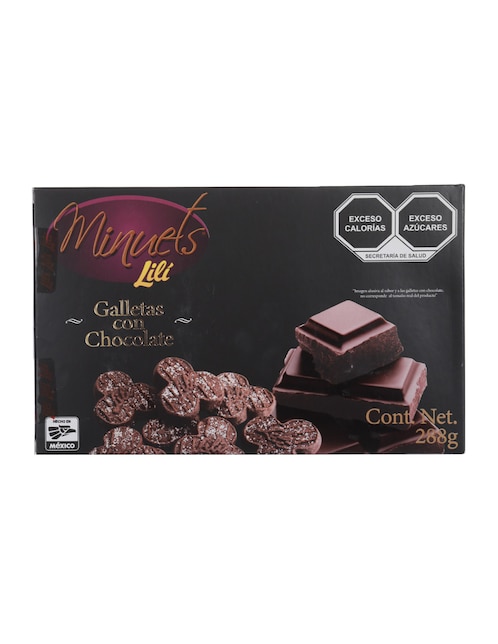 Galletas de chocolate Lili Minuets