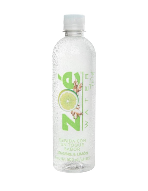 Agua natural sabor Jengibre y limón 1