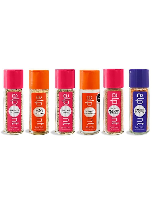 Set de 6 especias 1