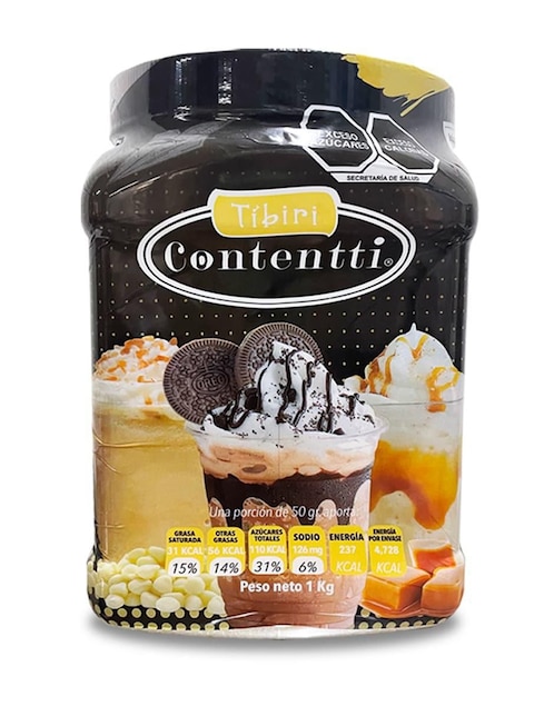 Bebida en polvo Tíbiri Contentti para smoothie sabor Java Chip