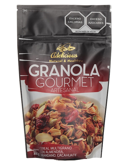 Cereal de granola gourmet artesanal Adelicious