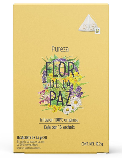 Té manzanilla en sachet Flor de la paz Pureza 19.2 g