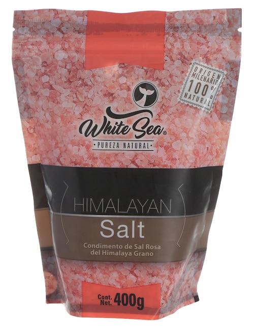 Condimento de sal rosa White Sea