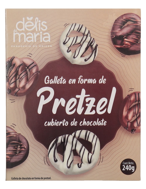 Galletas de chocolate Delis de Maria Pretzel