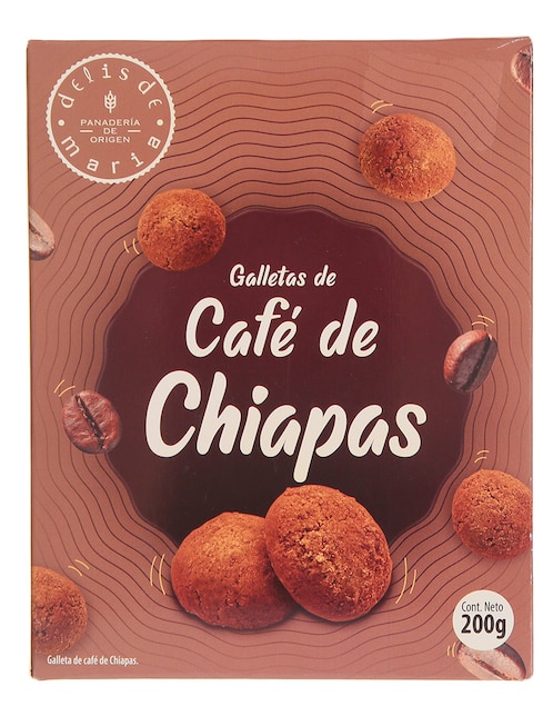 Galleta de café de Chiapas Delis de Maria