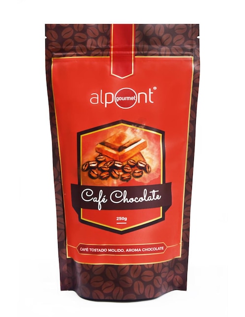 ALPONT Café americano molido sabor chocolate de México Alpont Gourmet 250 g