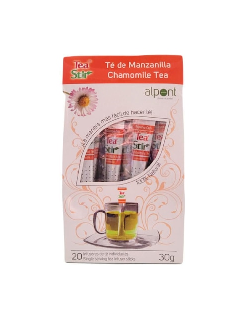 Té de manzanilla en sachet 20 infusores 1