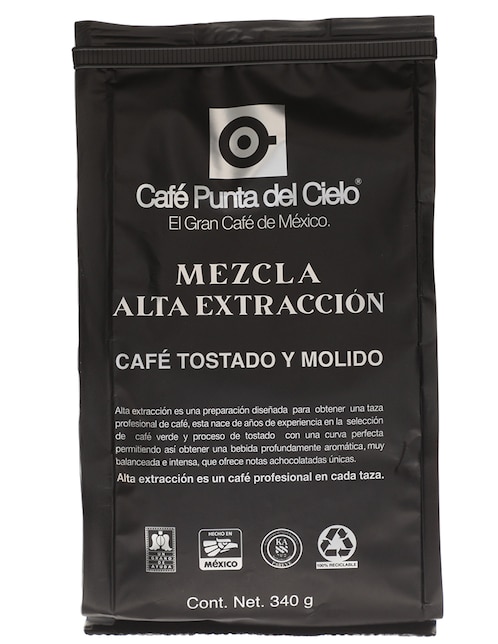 Café molido Punta del Cielo Alta Extracción 340 g