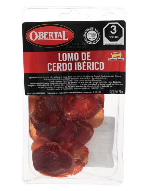 Lomo ibérico Obertal