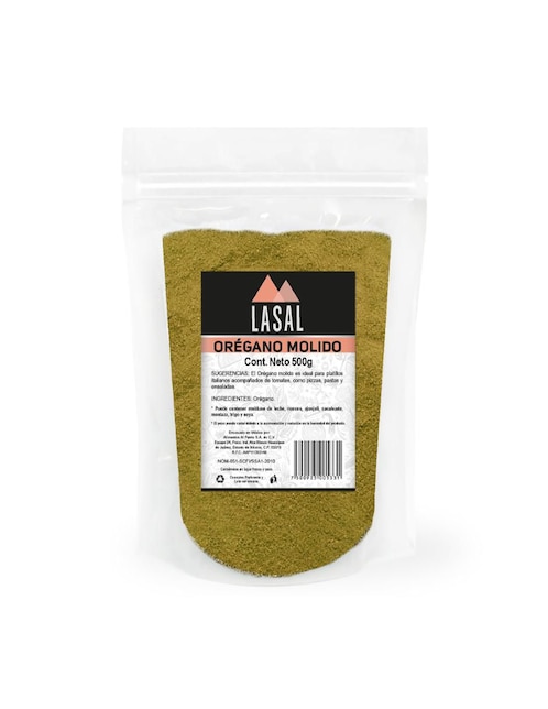 Imagen de producto Orégano molido Lasal 500 g