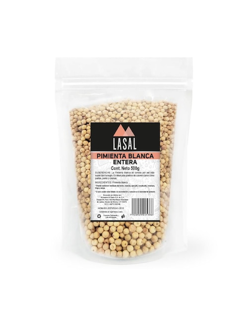Pimienta blanca entera 500 g 1