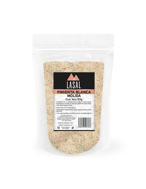 Pimienta blanca molida 500 g 1