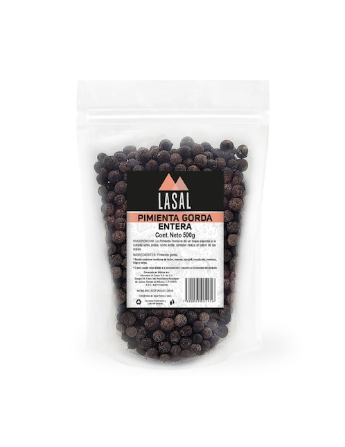 Pimienta gorda entera 500 g 1