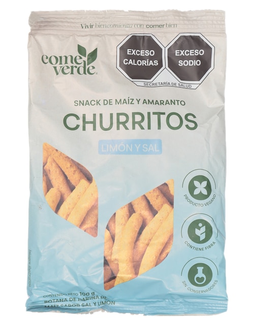 COME VERDE Churritos Come Verde 100 g