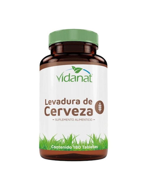 Levadura de cerveza Vidanat 180 cápsulas