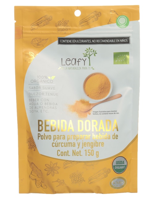 Tisana cúrcuma y jengibre en polvo Leafy 150 g
