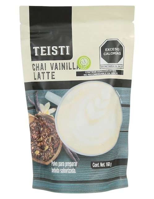 Bebida en polvo Chai latte de vainilla Teisti 168 g