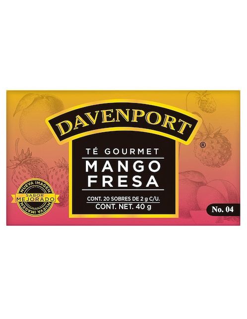 Té mango fresa en sachet 40 g
