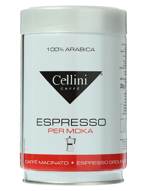 Café espresso molido sabor moka Cellini 250 g