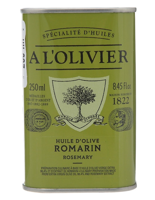 Aceite de oliva y romero Al'Olivier