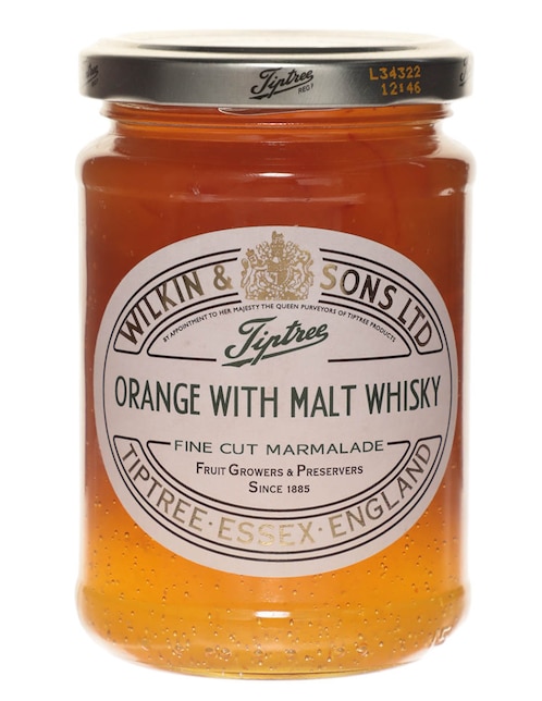 Mermelada de sabor naranja con whisky de malta Tiptree 340 g