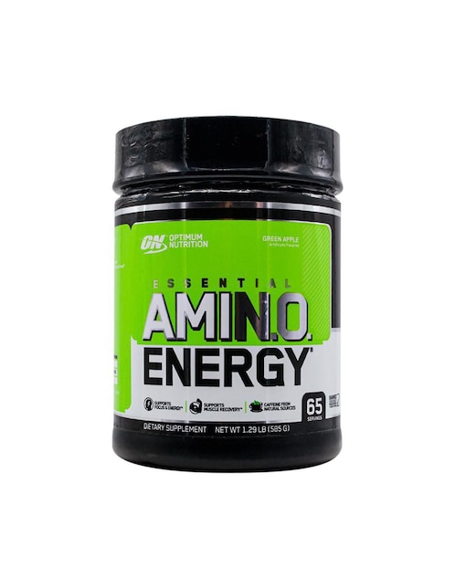 Optimum Nutrition Essential Amino Energy con vitamina C sabor manzana verde 585 g