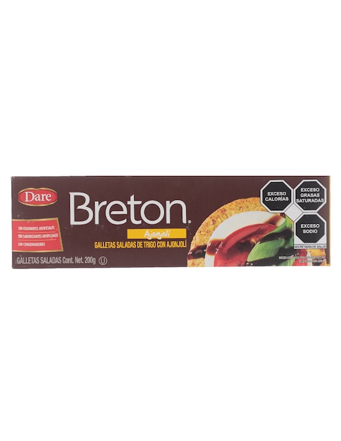Galletas de trigo con ajonjolí Breton