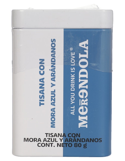 Tisana Mora azul y arándanos en flores y frutas deshidratadas Merendola 80 g