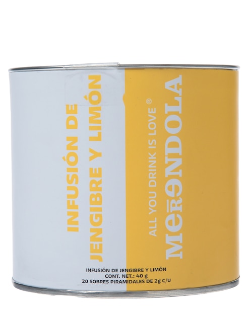 Té jengibre y limón flores y frutas deshidratadas Merendola 40 g