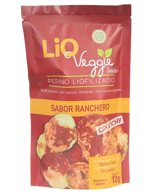 Pepino liofilizado Lio Vegge 12 g