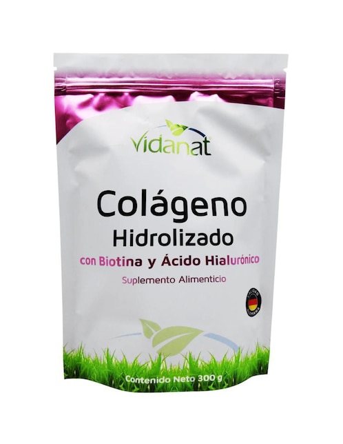 Colágeno hidrolizado puro Vidanat sabor natural 300 g