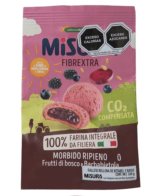 Galletas de betabel y bayas Misura