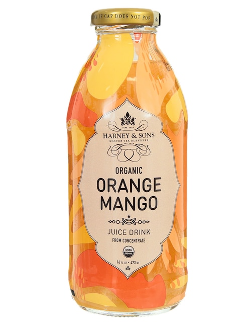 Jugo Harney and Sons sabor naranja y mango 473 ml