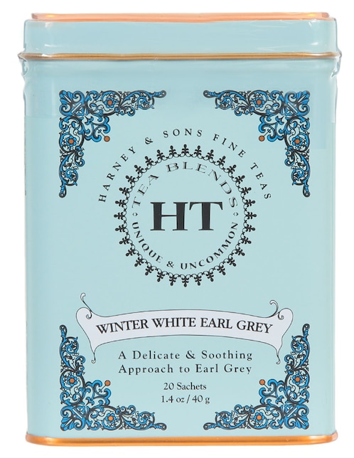 Té sabor limón en sachet Winter White Earl Grey 40 g 1