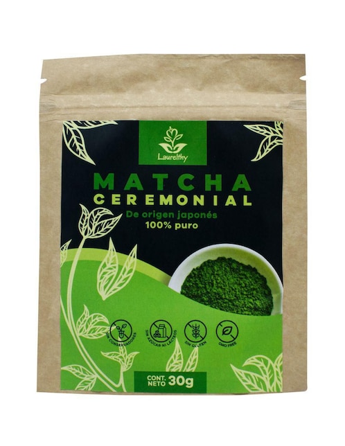 Bebida en polvo Matcha Ceremonial Laurelthy 30 g