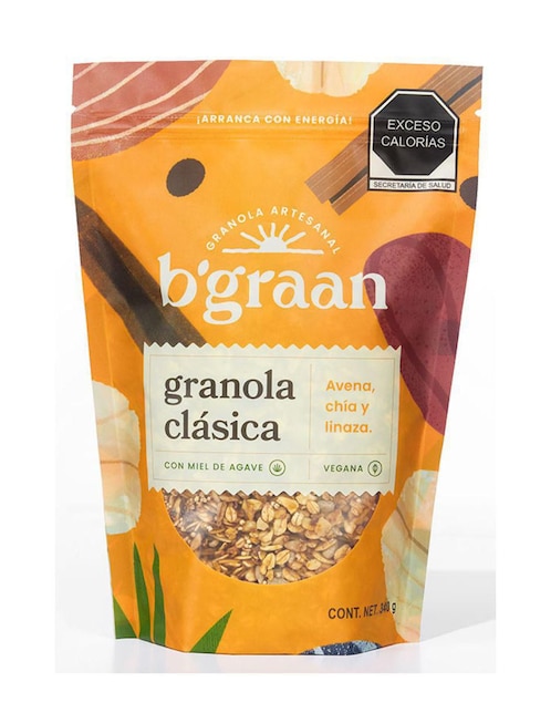Cereal de granola clásica de 340 g B'graan