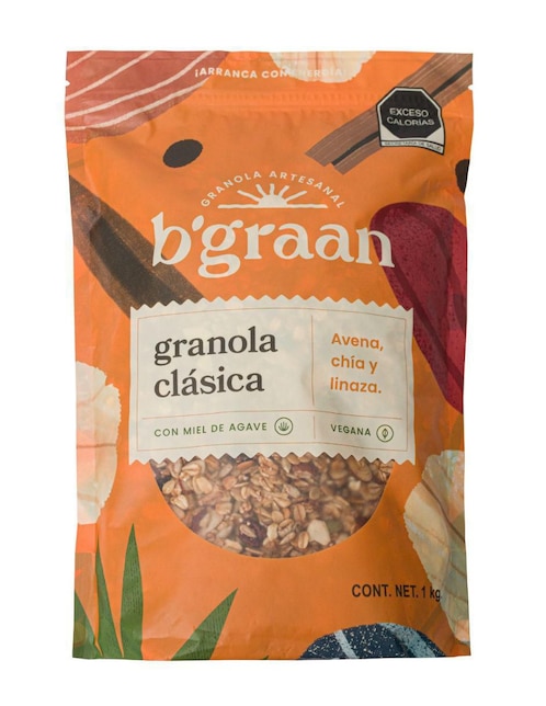 Cereal de Granola Clásica 1 kg Bgraan