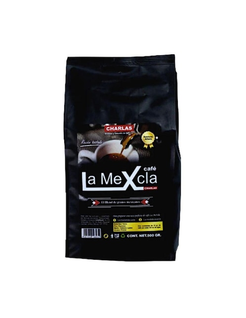 Café espresso de grano sabor tostado de México 500 g 1