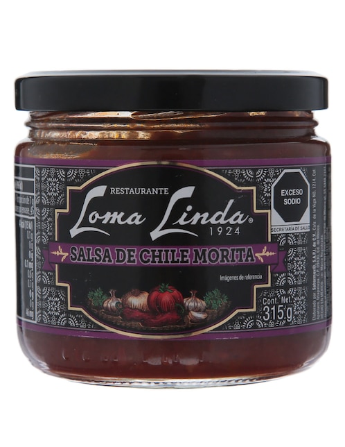 LOMA LINDA Salsa sabor chile morita Loma Linda