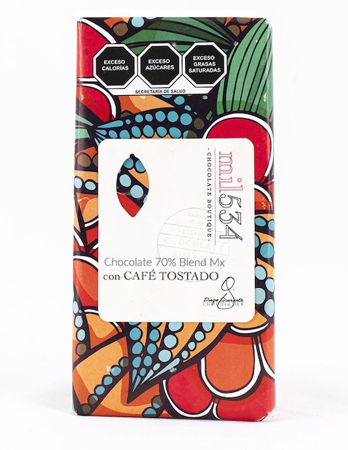Chocolate amargo tableta orgánico 1